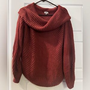 Cowl neck Tobi sweater